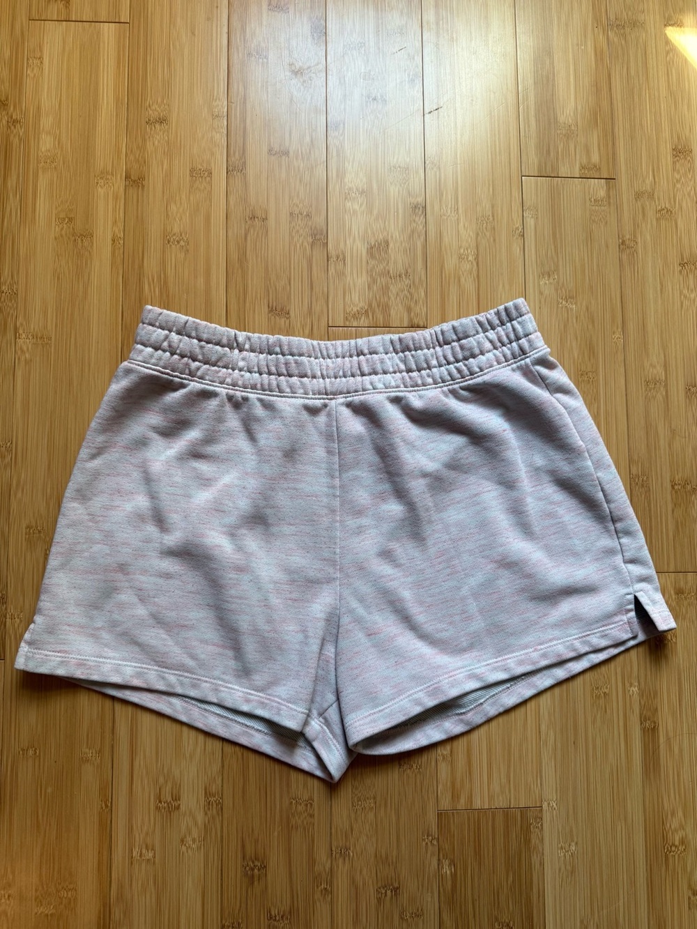 J. Crew Heathered Light Pink Athletic Lounge Shorts